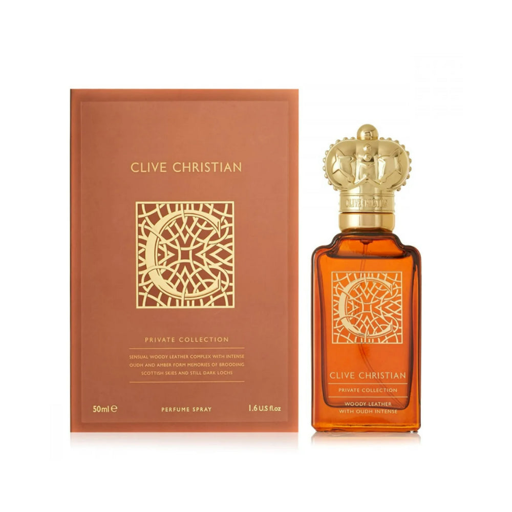 C for Men Woody Leather With Oudh Intense Clive Christian
