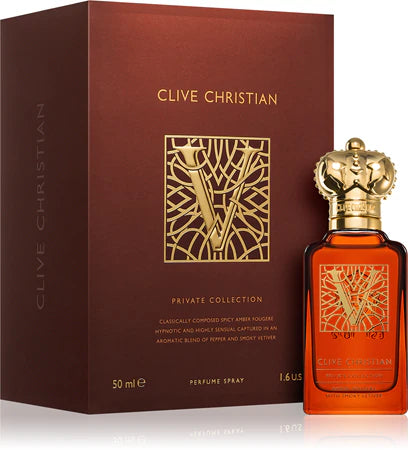 V for Men Amber Fougere With Smoky Vetiver Clive Christian