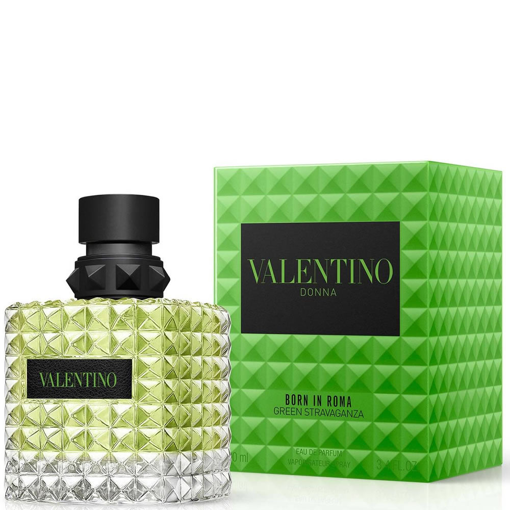 Valentino Donna Born in Roma Green Stravaganza